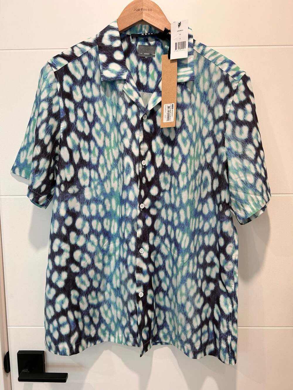 Ksubi Ultra Leo Resort SS Shirt Size M Multi